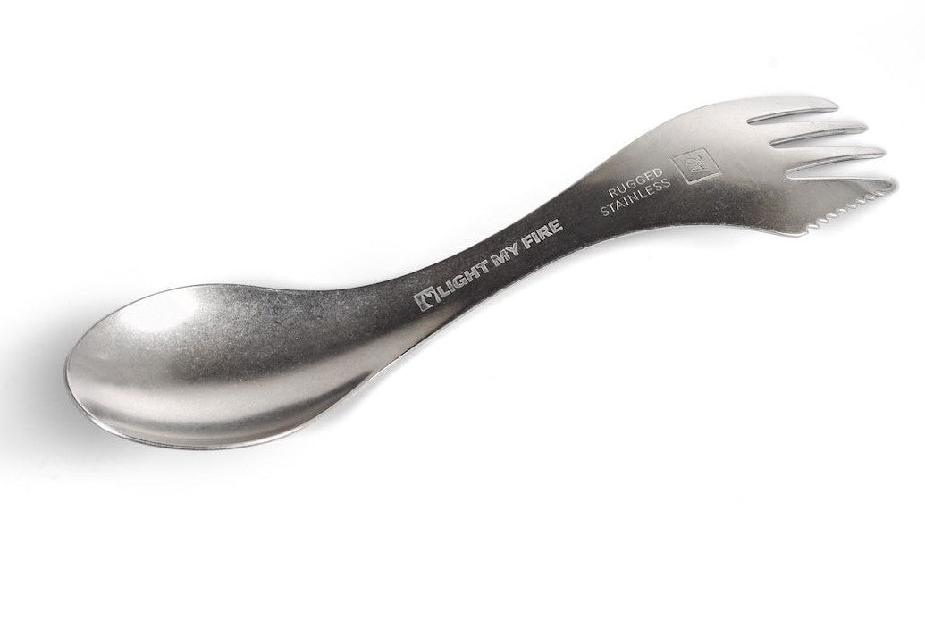 Cuillère-fourchette en acier inoxydable