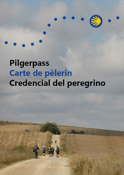 Pilgrim's Passport for the Way of St. James with protective cover / Credencial del Peregrino